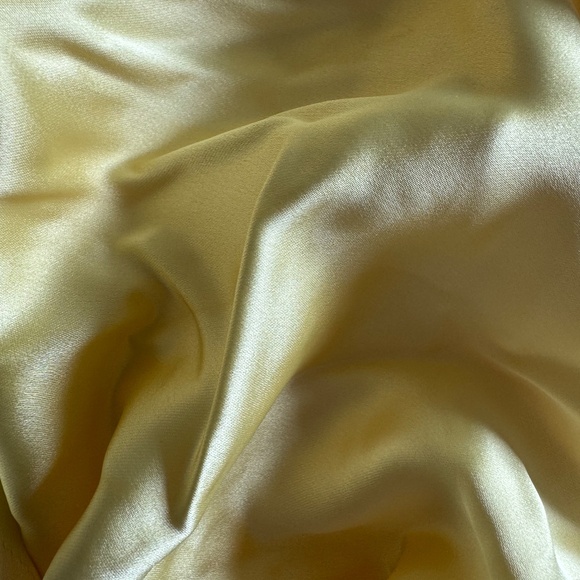 ZARA Satin Effect Halter Top – Light Yellow – Size L – NWT New With Tags 💛 - Picture 12 of 12